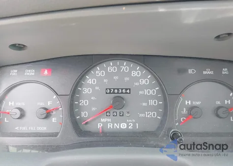 2004 Mercury Grand Marquis Gs из США, поврежденный, VIN 2MEFM74W34X612334